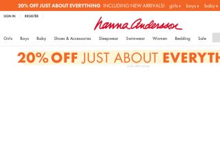 Shop at hannaandersson.com