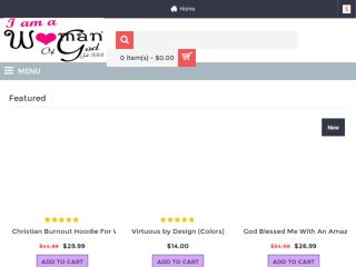 Shop at iamawomanofgod.com