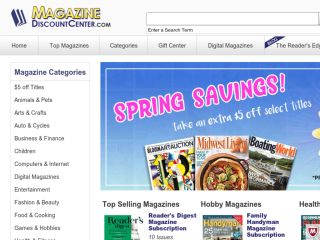 Shop at magazinediscountcenter.com