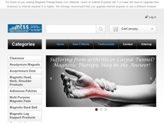 Shop at magnetictherapysales.com