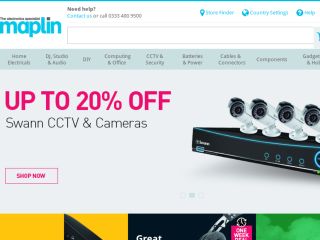 Shop at maplin.co.uk
