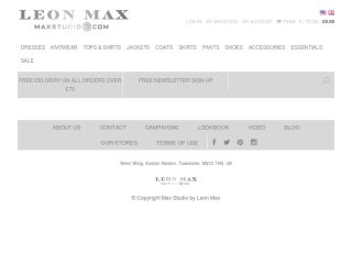Shop at maxstudio.co.uk