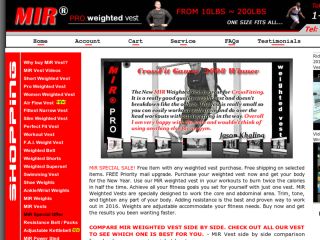 Shop at mirweightedvest.com