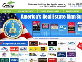 Shop at oakleysign.com