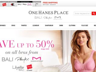Shop at onehanesplace.com