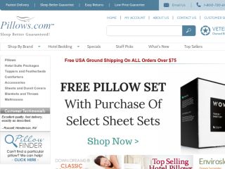 Shop at pacificpillows.com