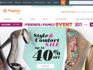 Shop at payless.com
