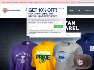 Shop at prepsportswear.com