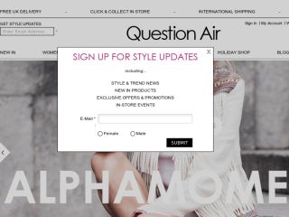 Shop at question-air.com