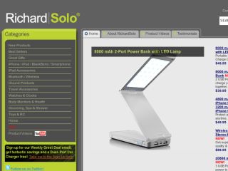 Shop at richardsolo.com