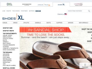 Shop at shoesxl.com