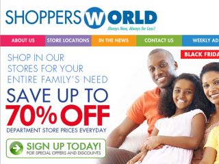 Shop at shoppersworldusa.com