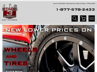Shop at stage3motorsports.com
