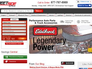 Shop at streetsideauto.com