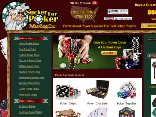 Shop at suckerforpoker.com