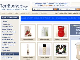 Shop at tartburners.com