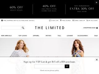 Shop at thelimited.com