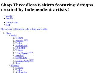 Shop at threadless.com
