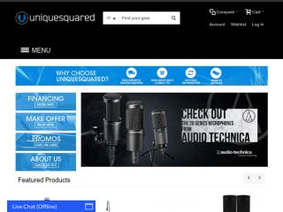 Shop at uniquesquared.com