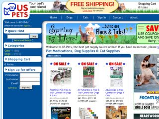 Shop at uspets.com