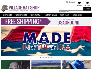 Shop at villagehatshop.com