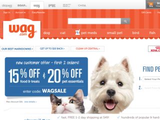 Shop at wag.com