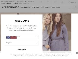 Shop at warehouse.co.uk