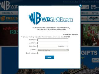 Shop at wbshop.com