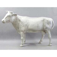 Cow - Lifesize Dairy with Horns | Fiberglass Animal