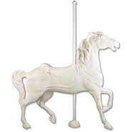 Carousel Horse - Large Prancer | Fiberglass Animal