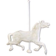 Carousel Horse - Large Flyer | Fiberglass Animal