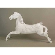 Carousel Horse - Midsize Antique Jumper | Fiberglass Animal