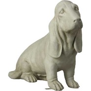 Dog - Basset Hound Sitting | Fiberglass Animal