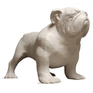 Dog - Bulldog - Oversize | Fiberglass Animal