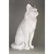 Cat - Large Sitting | Fiberglass Animal