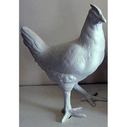 Bird - Hen Walking | Fiberglass Animal