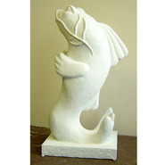 Fish - Catfish - Large Upright on Base | Fiberglass Animal