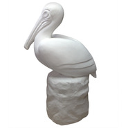 Bird - Pelican - Oversize on Base | Fiberglass Animal