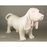 Dog - Basset Hound Standing | Fiberglass Animal