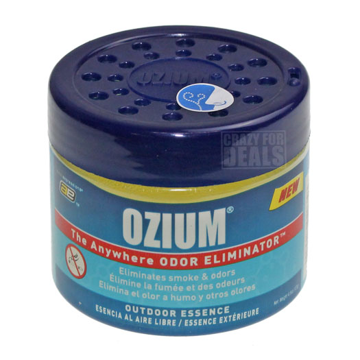 Ozium Gel Air Sanitizer Freshener Smoke/Odor Eliminator "Outdoor Essence"