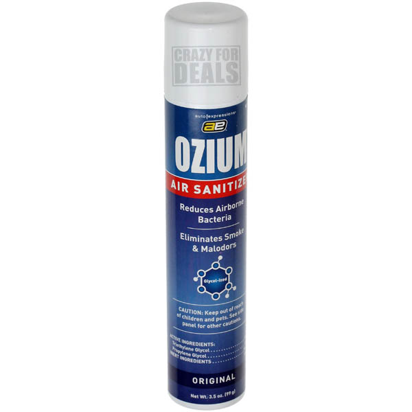 OZIUM 3.5 OZ SPRAY AIR FRESHENER SANITIZER SMOKE & ODOR ELIMINATOR eBay