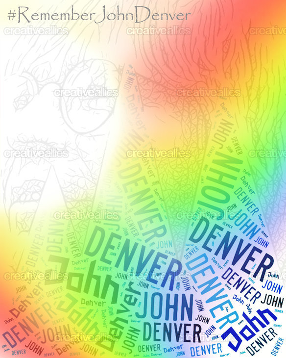 John Denver Poster by Shelley