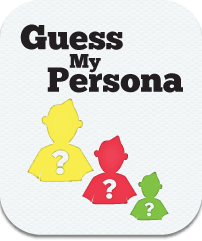 Click for GuessMyPersona, adult event icebreaker games for iPhone and Android