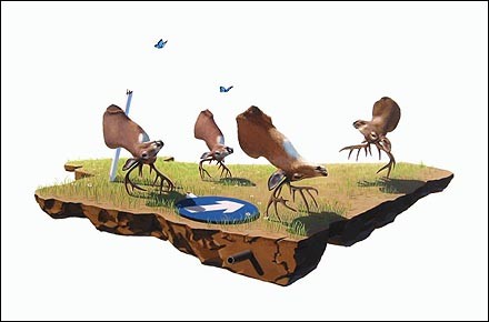 <font face="georgia, times, serif">Josh Keyes at HANG ART, San Francisco</font>