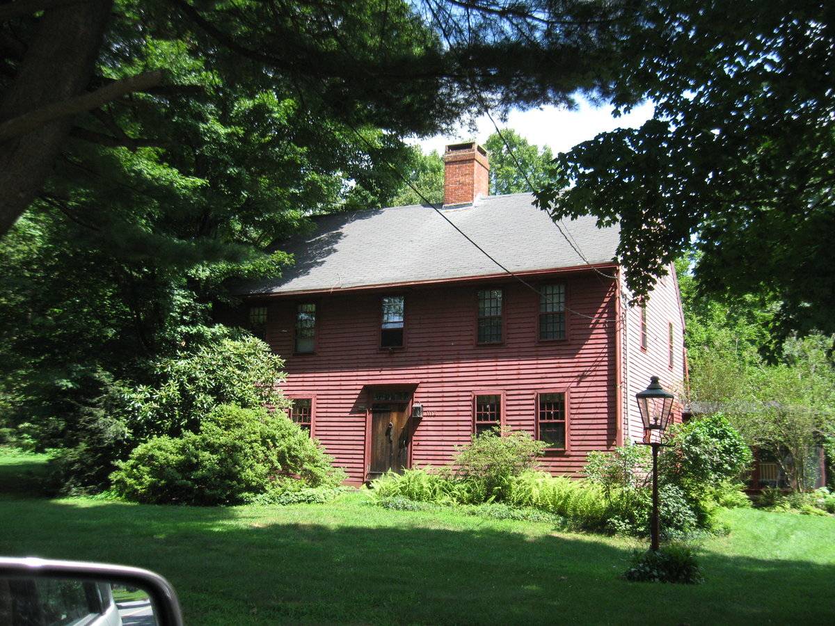 Zachariah Ives House (1112 Wolf Hill Road, Cheshire (Central Valley)) Historic Barns of