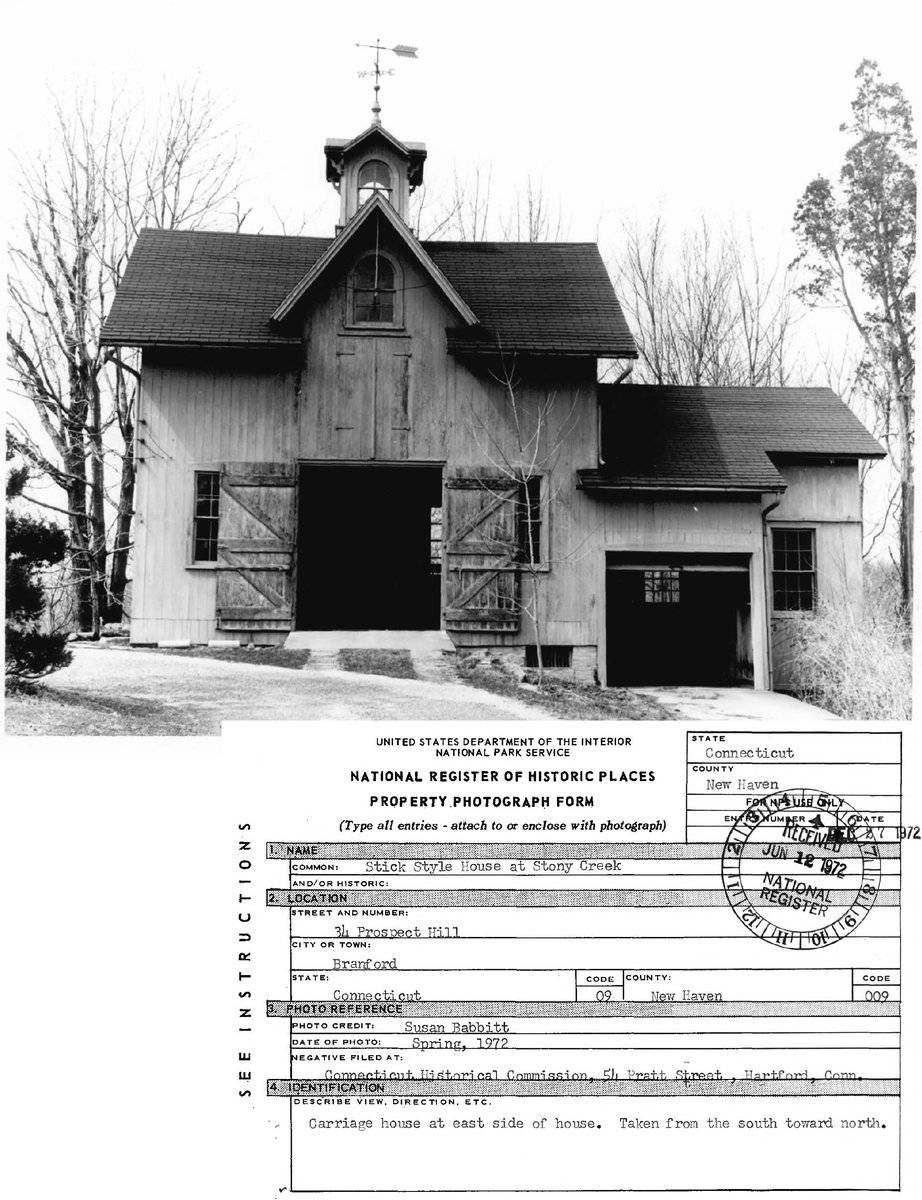 William J. Clark Barn (32 Prospect Hill Road, Branford (Eastern Coastal