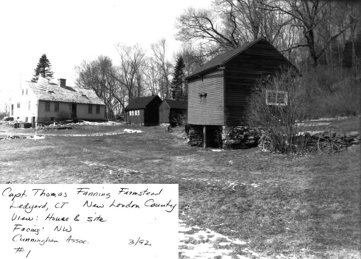 Captain Thomas Fanning Farmstead (1004 Shewville Road, Ledyard (Eastern Coastal Slope