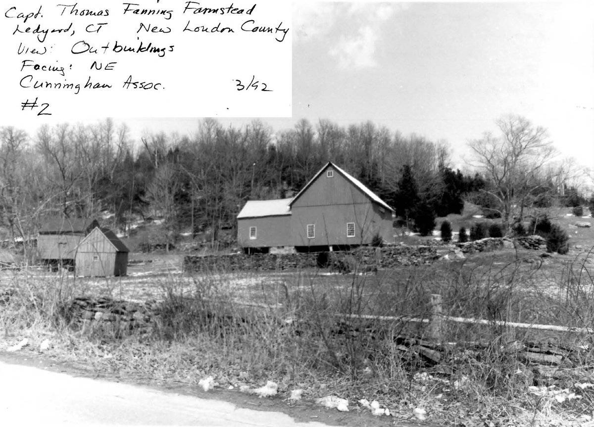 Captain Thomas Fanning Farmstead (1004 Shewville Road, Ledyard (Eastern Coastal Slope