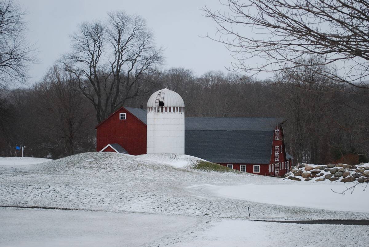 The Carlson Farm (2 Evans Hill Road, Sherman (Northwest Highlands)) Historic Barns of Connecticut