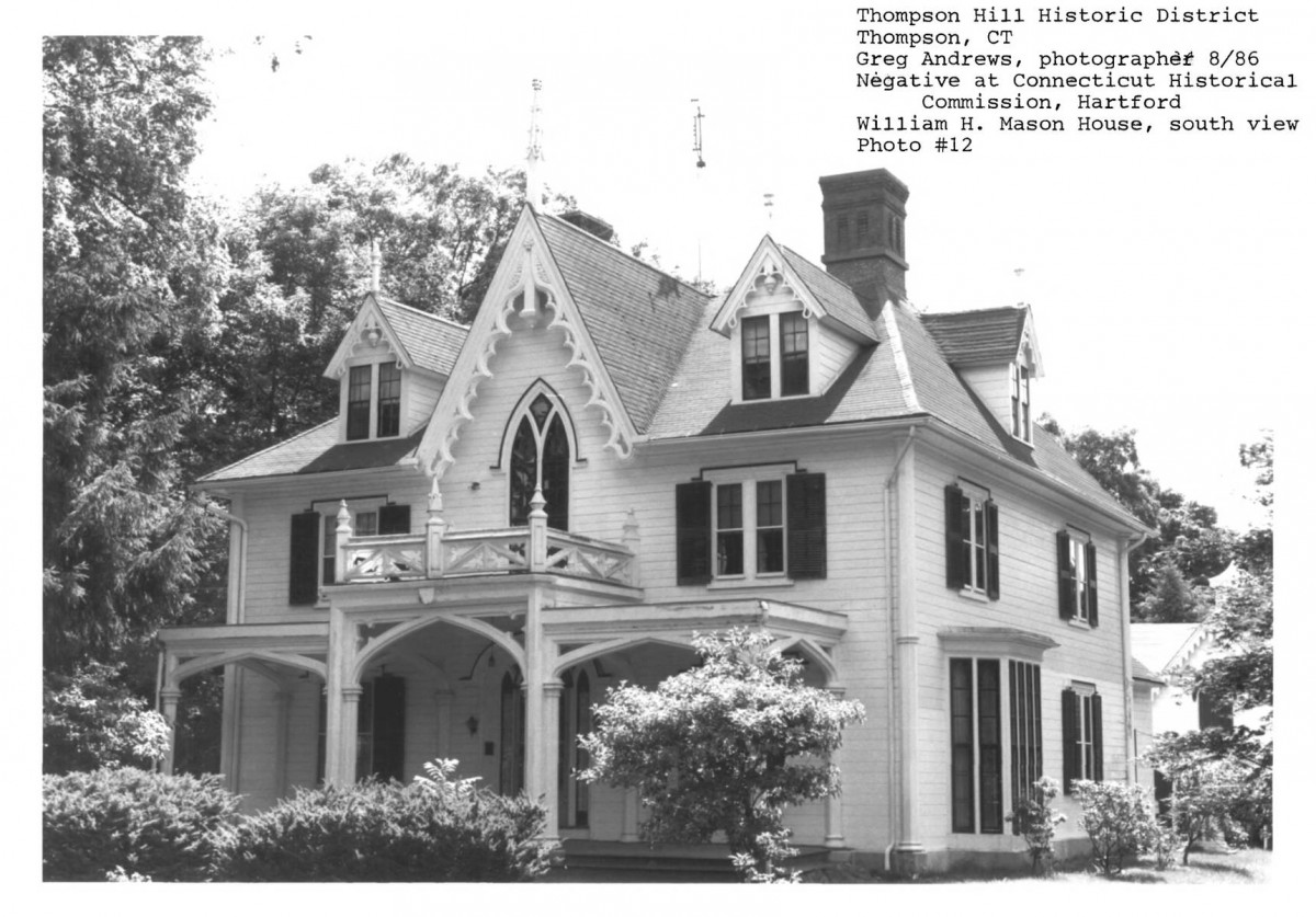 William H. Mason Barn (20 Chase Road, Thompson ()) Historic Barns of